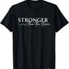 Stärker als der Sturm Lustiges Inspirierendes Motivations-T-Shirt