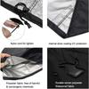 BBQ Cover Outdoor Dust Waterproof Black Heavy Duty Grill Cover Rain Protective Outdoor Resistant Barbecue Charcoal Grill Cover