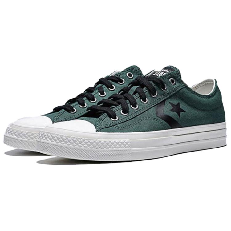 Converse Cons Seasonal Comfortable Versatile Durable Low-Top Skate Shoes Men Sneakers Green A13247C