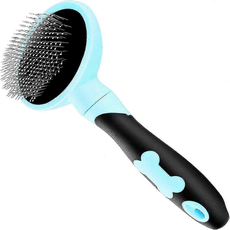 LINJOU Brush for Dogs and Cats Grooming Comb for Dogs and Cats with Long and Short Bristles-