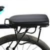 New Bicycle Rear Seat Saddle Soft Bicycle Child Seat With Back Rest With Handle Armrest Footrest Pedals Cycle Accessories Parts