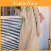 Casual Knit Sweater Dress With Vneck And Long Sleeves For Autumn Winter Wear