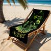 Classic Monster Mash-up Personalized Name Beach Towel Soft Durable Quick-Dry