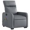 VidaXL Electric Massage Recliner, Relaxation Chair with Adjustable Backrest and Footrest, Salon Seat 3206773