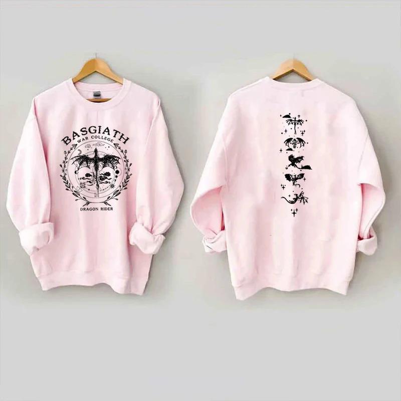 Gold Dragon Fourth Wing Sweatshirt Hoodies