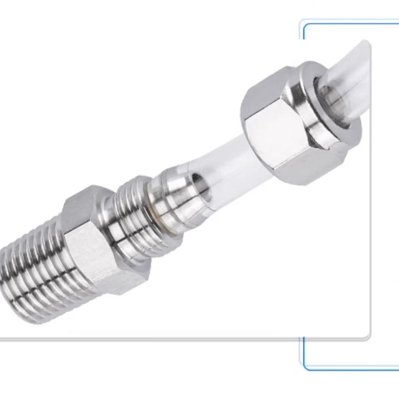 Stainless Steel Straight Quick Twist Connector