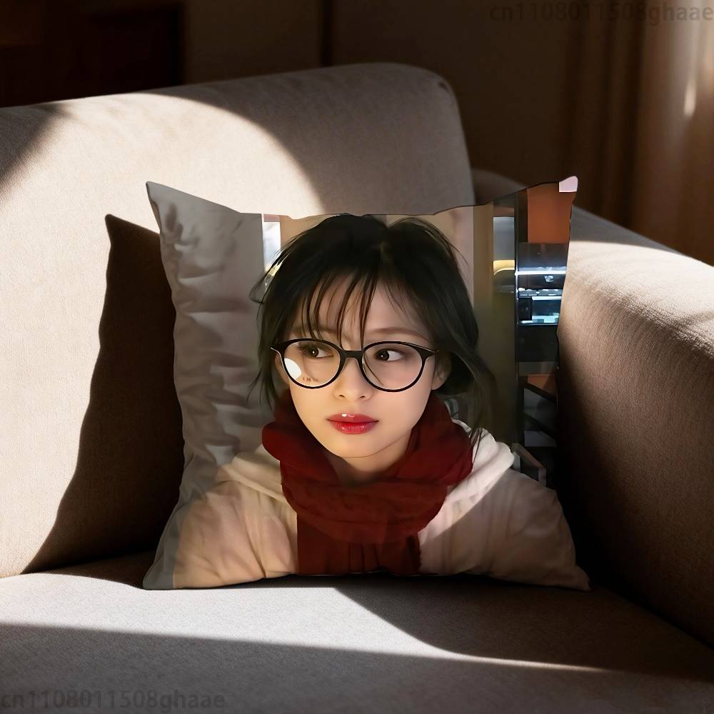 Cute Singer AAhyeon Pillowcase Casual Style Decoration Suitable for Home Decoration Excluding Pillow Core