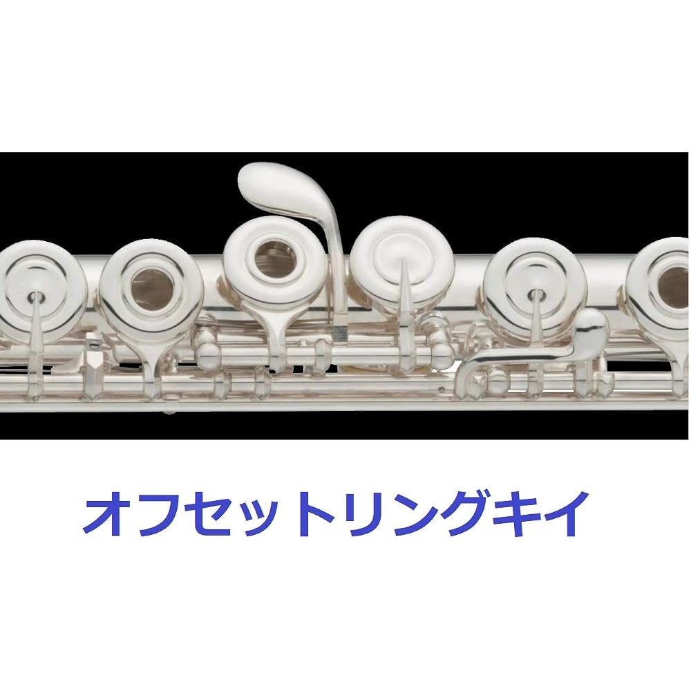 Yamaha YFL-372 Standard Flute with Silver Plated Body and Nickel Keys Musical Instrument