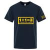 Funny Mathematics 113 Logo Print 2026 Unisexs Summer Absorb Sweat Quickdry Refreshing And Non Stick To The Body Tshirt
