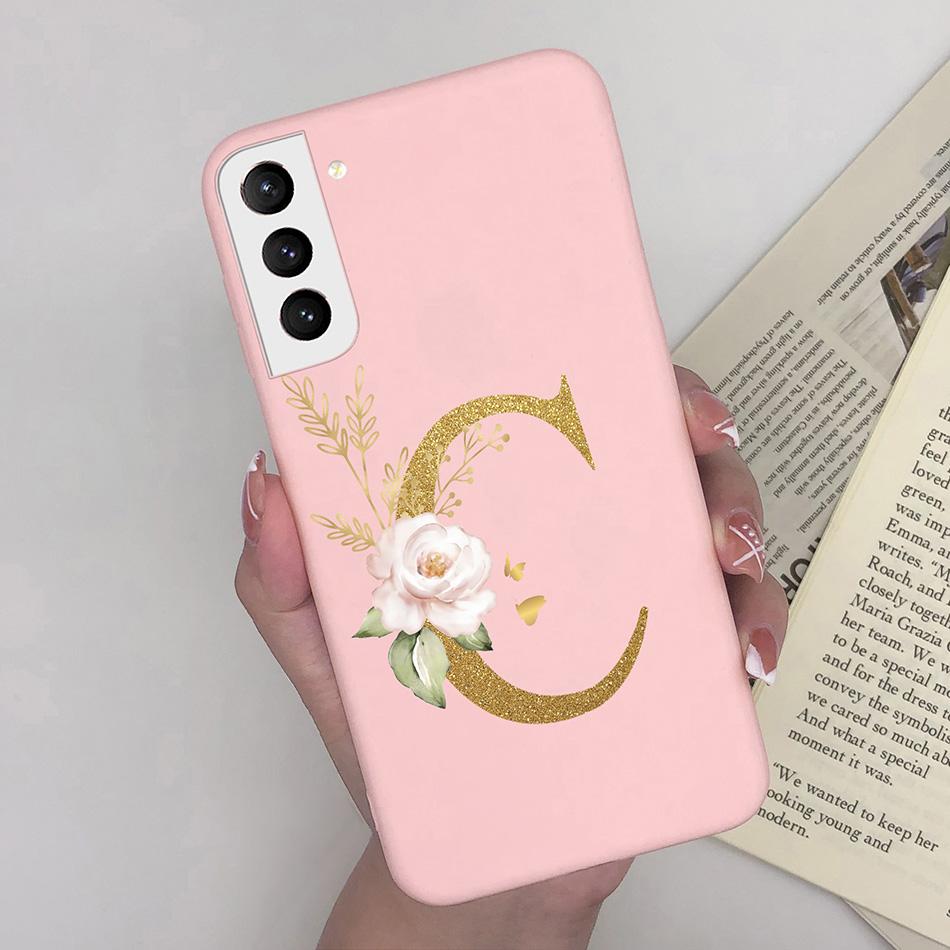 For Samsung S21 FE S21 Ultra Plus Case Slim Soft Cute Letters Cover For Samsung Galaxy S21 Plus 5G S21+ S 21 Ultra Phone Cases