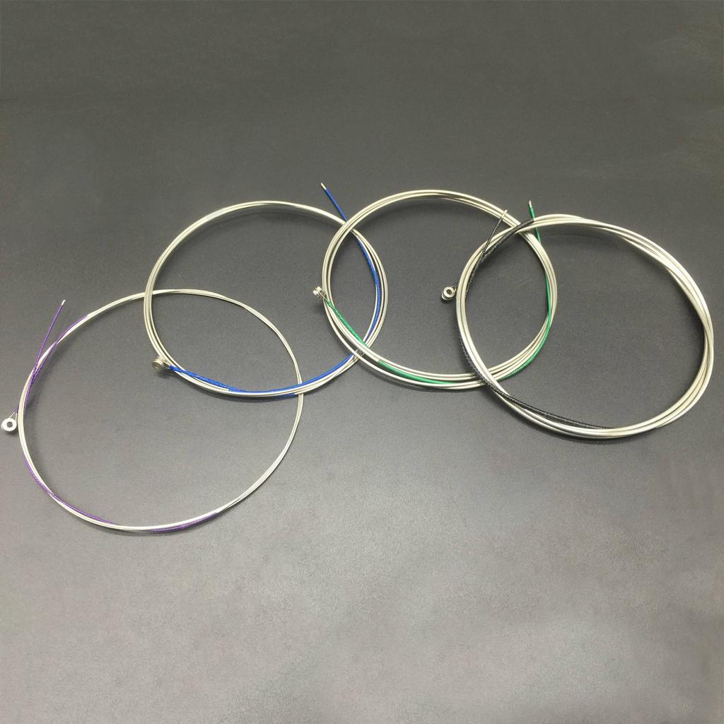 4pcs/set Cello Strings 4/4 Cello Strings C-G-D-A Strings Stainless Steel Core Al-Mg Winding Cello String Full Set