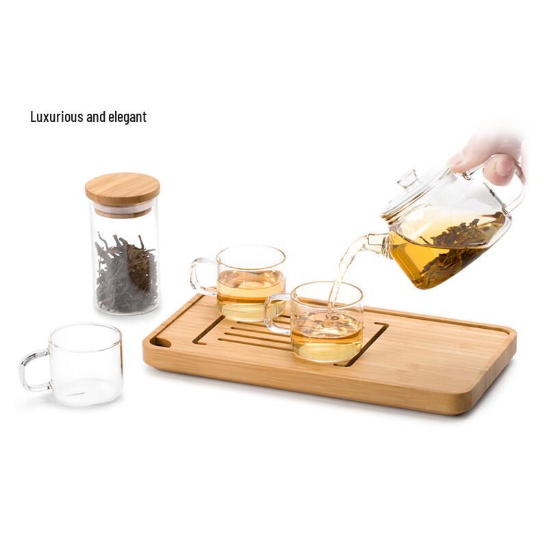 Portable Glass Travel Tea Set