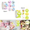 500 Cute Easter Egg Stickers Envelope Seal Seals Crafts for Birthday Packing Box Festival