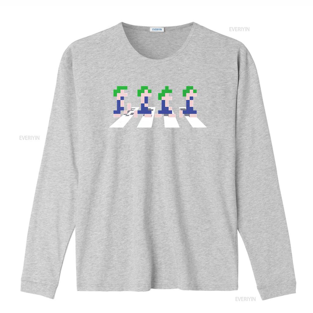 Retro 8Bit Pixel Lemmings Road Video Game Gamer T Shirt Geek Nerd Gaming Style Vintage Washed Top For Everyday Wear Fashion