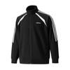 Jackets Men's Black Stand Collar Moderate