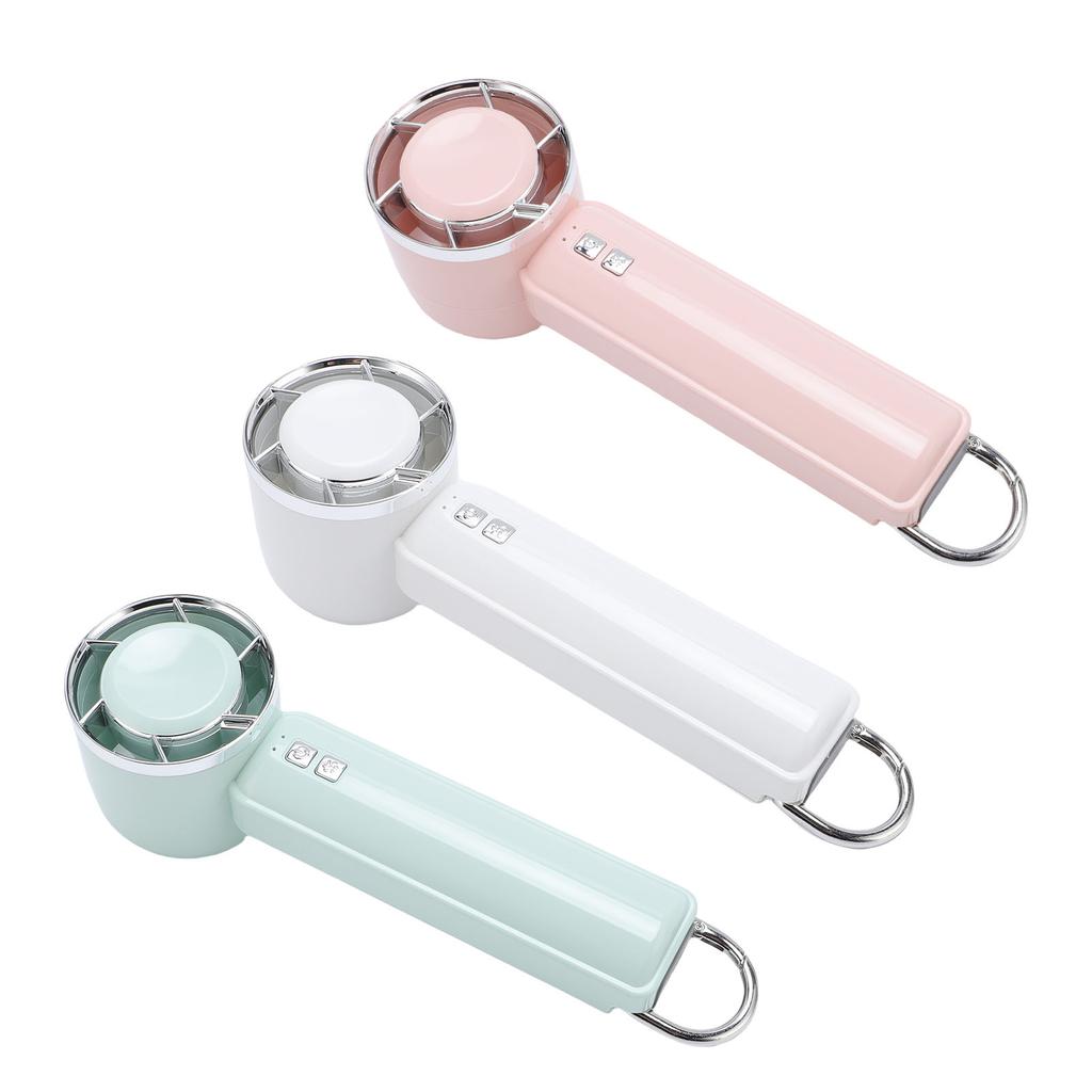 Portable Handheld Fan 5 Speed USB Rechargeable Cool Wind Hand Fan with Mountaineering Clip