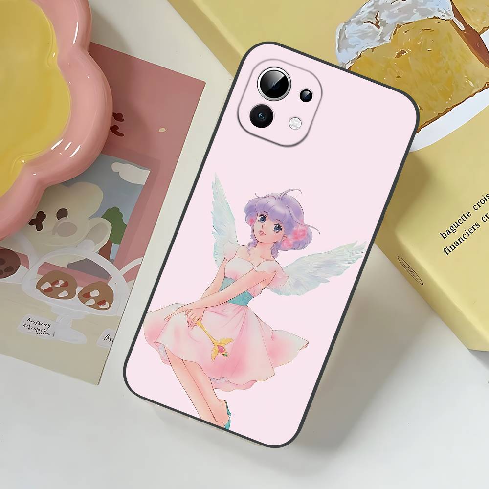 C-Creamy Mami Slim Black Shockproof Phone Case: Snug Fit For Xiaomi 12,11,12S Ultra & Redmi Note 11,10T,9,9A,8Pro,8T,5G