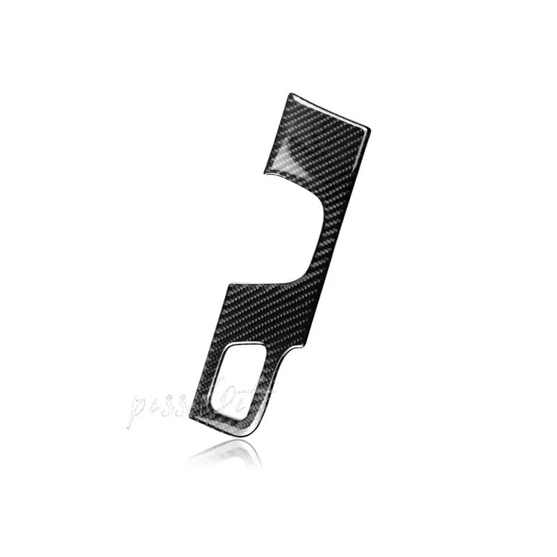 Carbon Fiber Refit Car Interior Center Control Decor Frame Gearshift Panel Decoration Sticker for Cadillac XT5 2016-2017 Styling