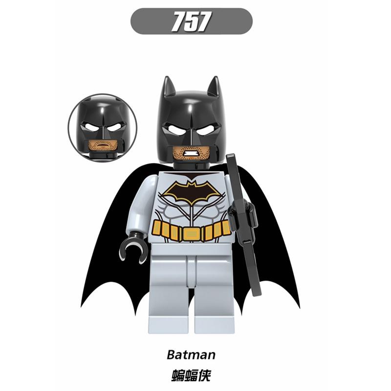 DC Süper Kahramanlar Minifigures Batman Superman Aquaman Wonder Woman Justice League Yapı Taşları Oyuncaklar