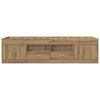 Bed Frame with Storage Craft Oak 80 x 200 cm
