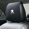 Car Headrest Cover Seat Head Pillow Neck Covers Accessory For Peugeot 408 4008 308 3008 Rifter 5008 508 2008 208 301 RCZ 108 608