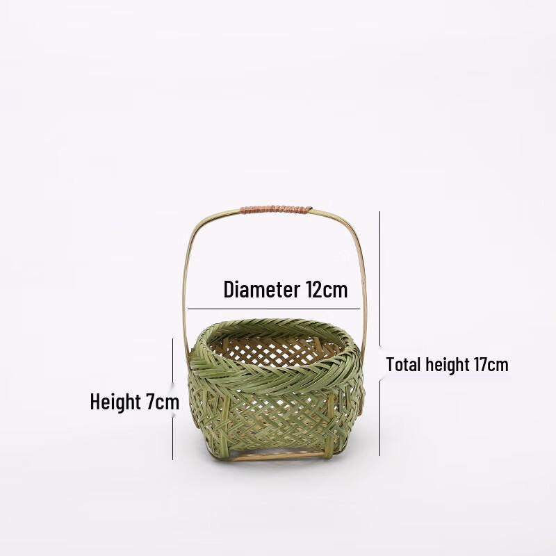 Hand-woven Bamboo Basket