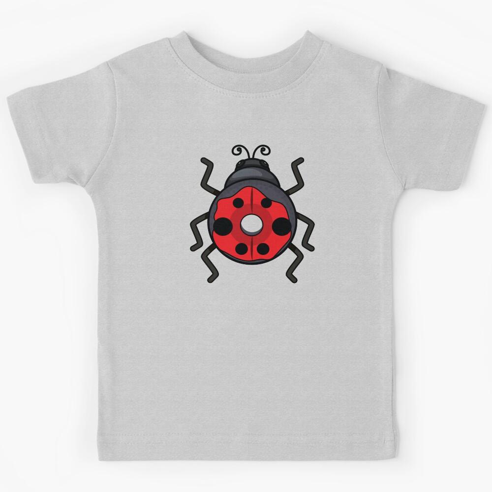 Ladybug cute donut Kids T-Shirt 160