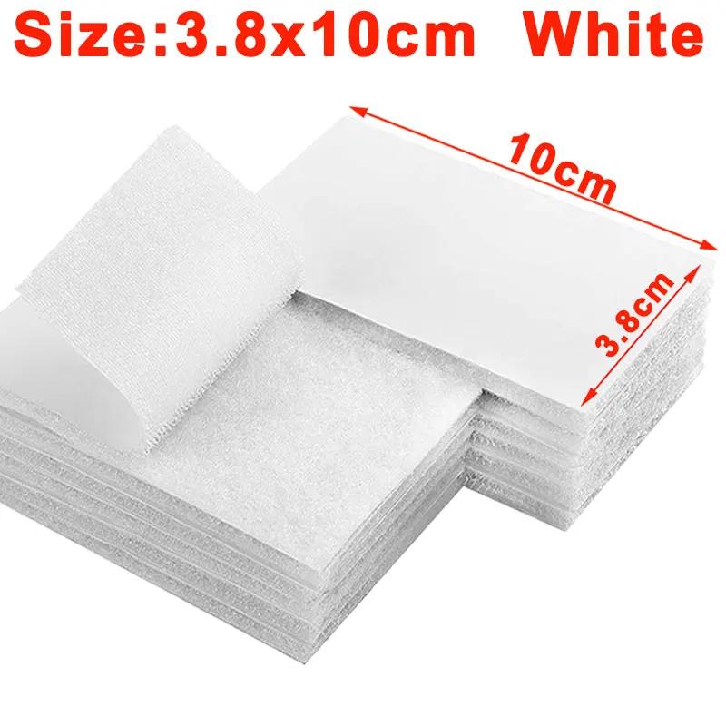 16/20/30/50mm Hook and Loop Strips Strong Back Adhesive Fastener Mounting Tape Sticky Dot for Carpet Anti Slip Pad Fixed 5-30Set