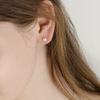 NUOY (925 Silver) Petite Freshwater Pearl Earrings