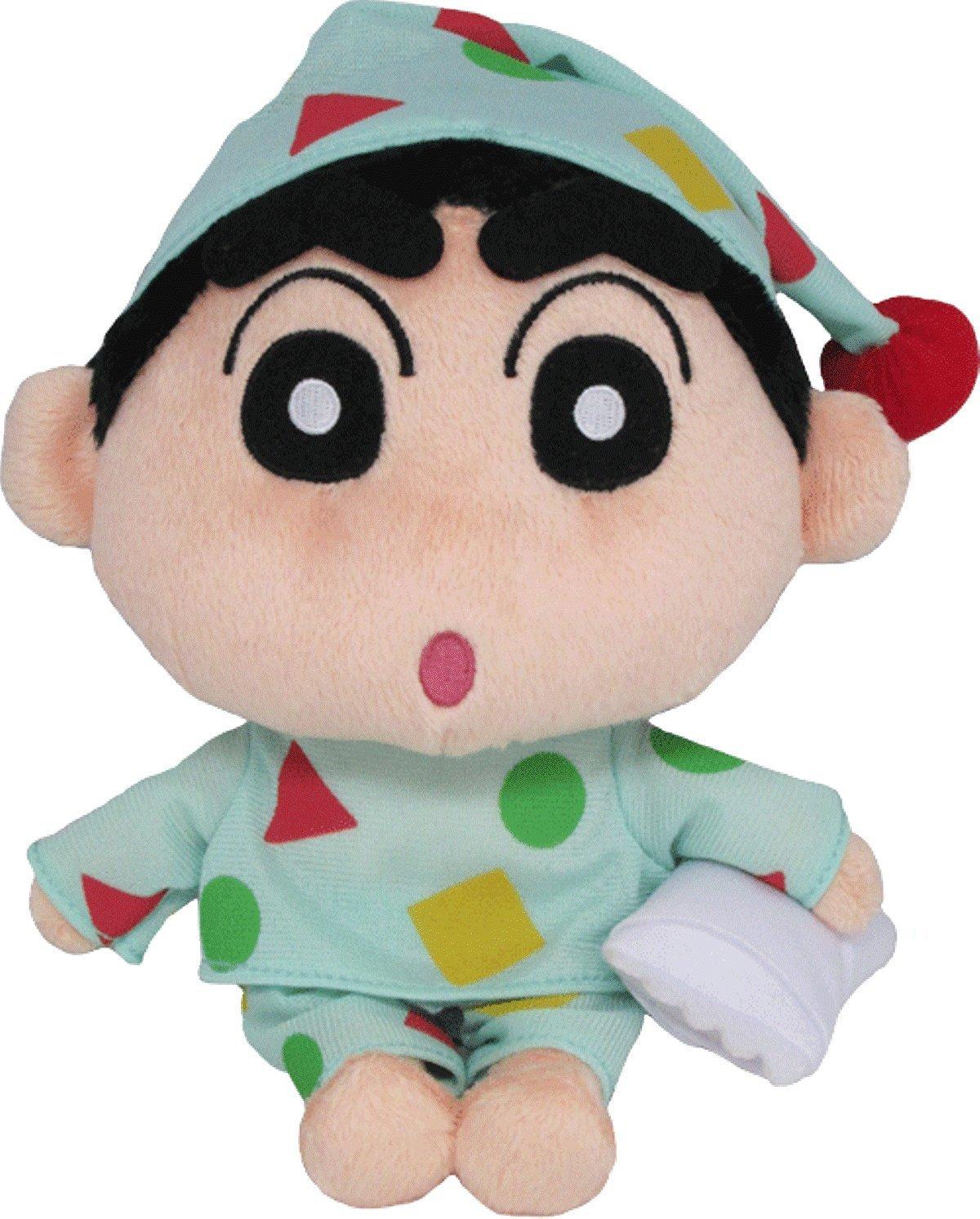 

Sanei Boeki Crayon Shin-chan Transformation Shin-chan (S) Pajama Ver. Plush Toy, W11 x D10 x H20cm, SN11