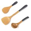 3/5 Pcs Long Handle Wooden Cooking Kitchenware Set Non-stick Cooking Utensil Set  Non-stick Pan
