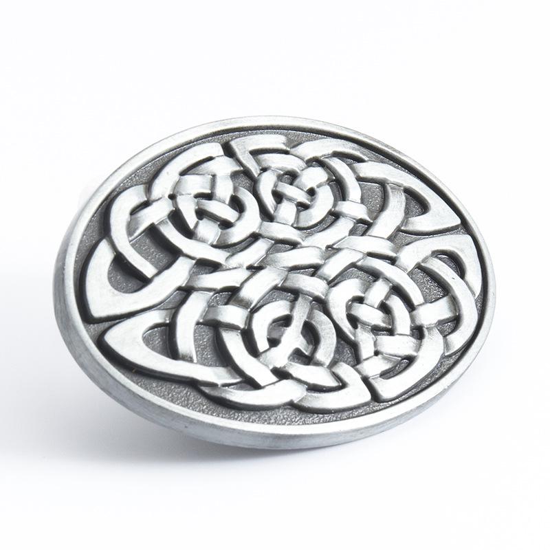 Korean Style Men's Smooth Belt Buckle for Social and Youth Pants