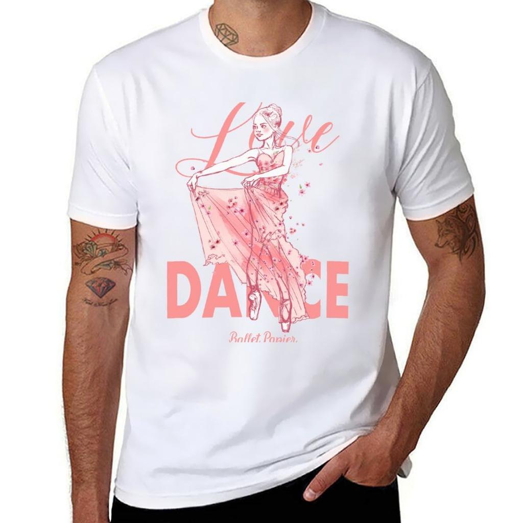 Love Dance Poise Tshirt Quick Dry Outdoor Sports Tshirt