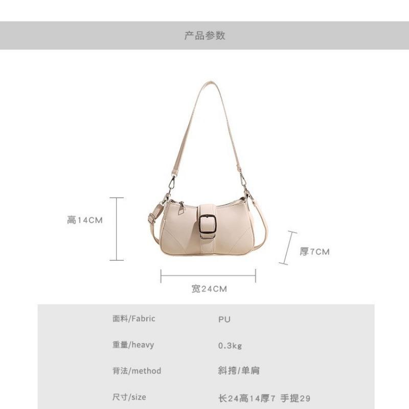 Bag women's spring and summer new retro niche design messenger bag women's shoulder underarm small square bag