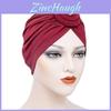 Turban a tinta unita per adulti, estate, protezione solare, traspirante, leggero