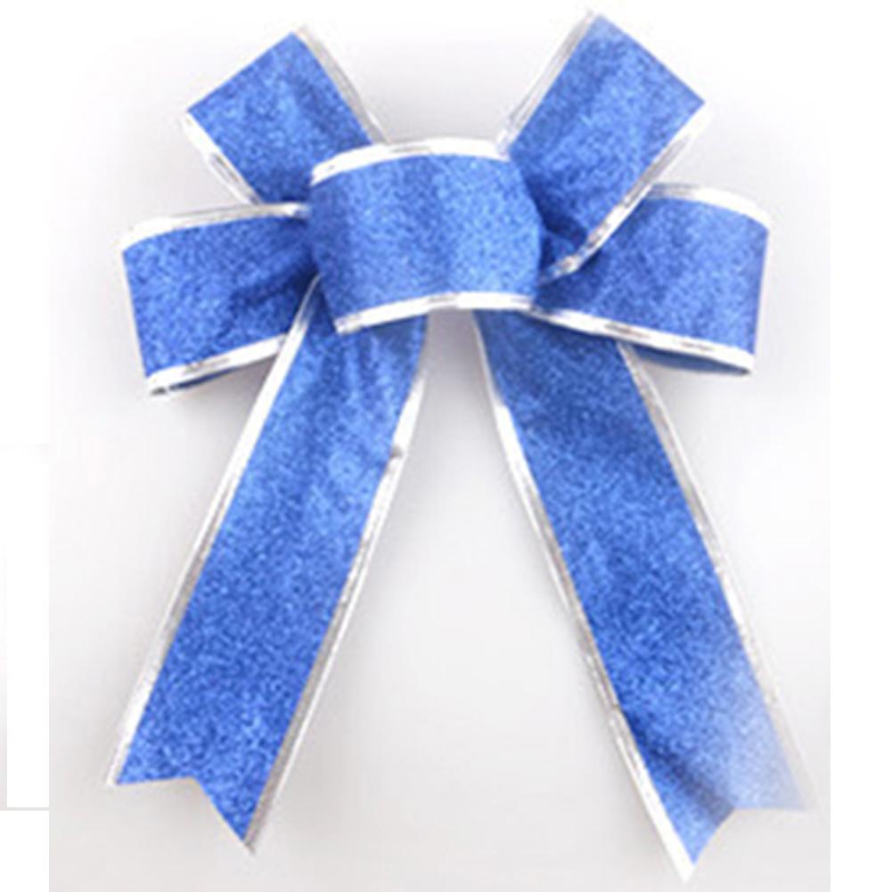 Kolip Bowknot 5 Colors Glittering Powder Bow Christmas Tree Party Gift Christmas Decorations