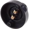 1/2/10Pcs E14 Screw Round Conversion Flat LED Lamp Holder 6A DIY Desktop Small Screw Led Lighting Head Base Socket Black
