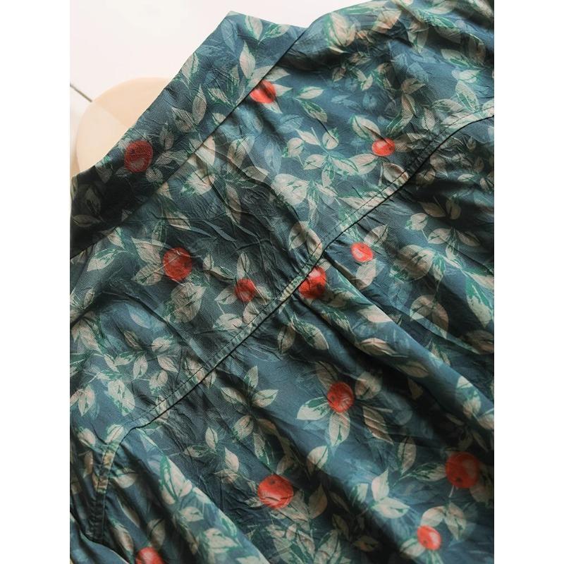 DIMANAF Plus Größe Frühling Shirt Frauen Bluse Chiffon Langarm Fashion Floral Tops Lose 2025 Neue