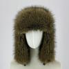 Uomo Donna Inverno Cappello da Trapper Cappello da Pilota Unisex Caldo Pelliccia Sintetica Protezione Orecchie Antivento Cappellino da Trooper Bomber