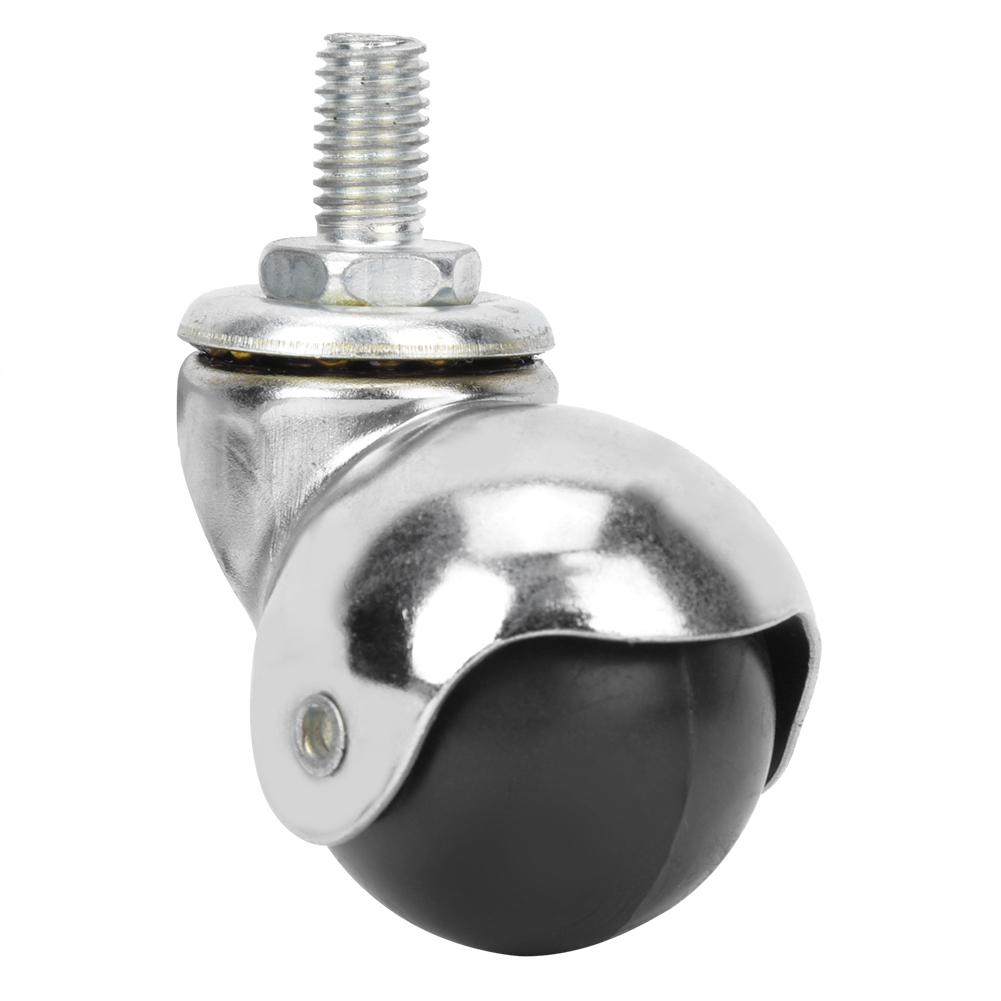 4PCS Universal Ball Caster 1.5 Inch Light M10 Screw Rod Anti Corrosion Furniture Wheel