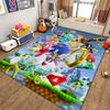 Sonic Hedgehog Carpet Floor Mat Shaggy Rug 8X10 Rug Kids Room Rug Kitchen Floor Mat Fast Drying