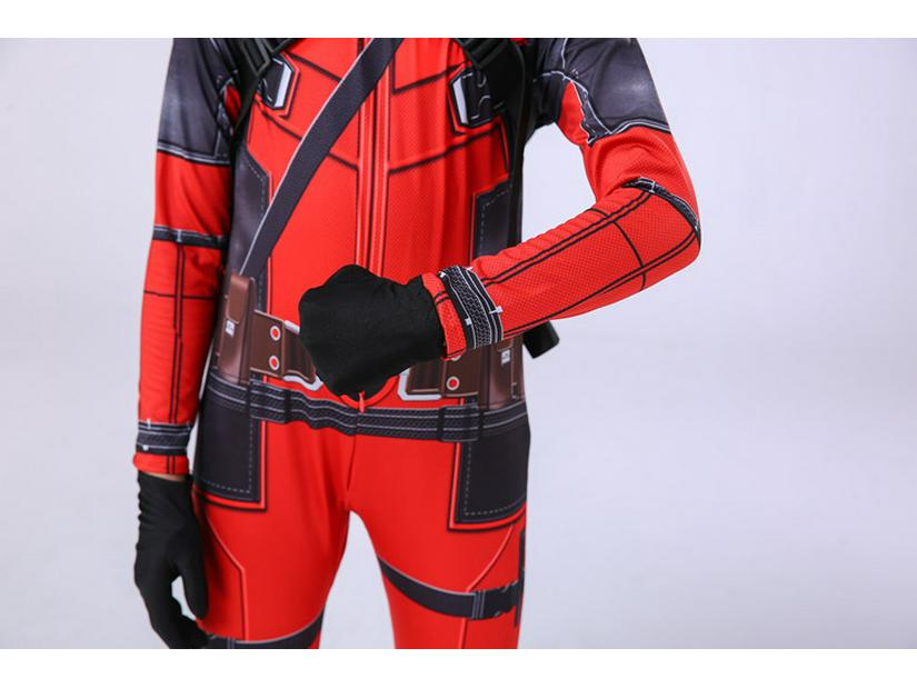 Deadpool One-Piece Halloween Costume for Kids and Adults