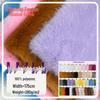 380g Glossy Faux Mink Fur Fabric for Toy and Clothing - High and Low Pile, Attractive Mink Cub Design
