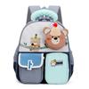 Bunny Bear Backpack Kindergarten Children's Schoolbag Boys And Girls Lightweight Backpack