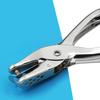 Single Hole Puncher, 6mm/3mm Diameter, Punches 1-8 Sheets, One-Handed Use