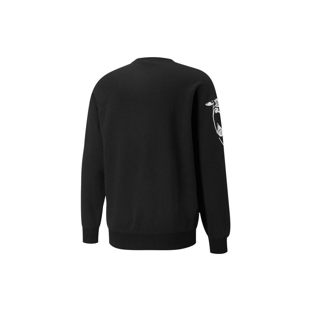 Puma X Joshua Vides Graphic Printed Crewnesk Sweatshirt 536302-01