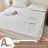 Class A Waterproof Quilted Mattress Protector - Dustproof, Skin-Friendly, Single/Double Bed Cover.