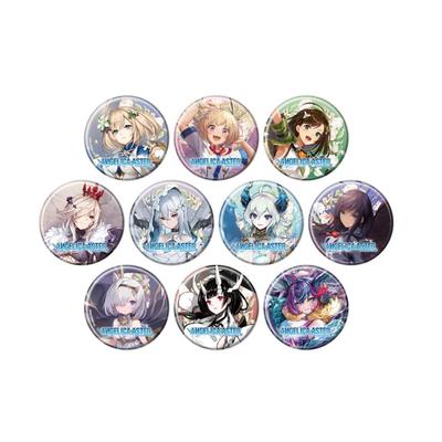 ANGELICA ASTER 01 [Official Illustration] Can Badge Complete Set (Box of 10)