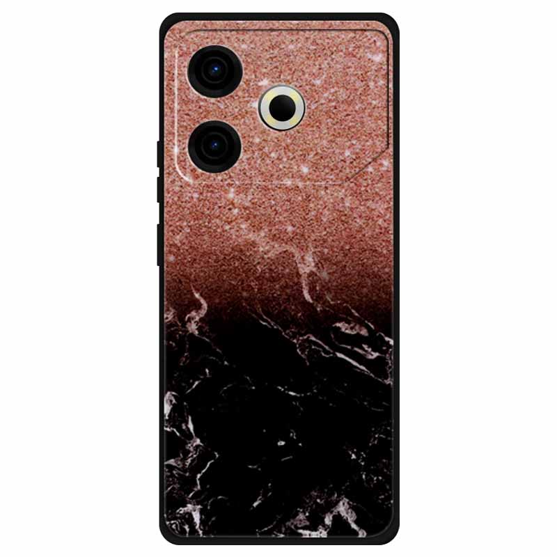 For Tecno Pova 6 Neo Case Silicone Soft Flower Space Fashion Cover For Tecno Phantom X2 Pro Cases Landscape Paint Covers Cute