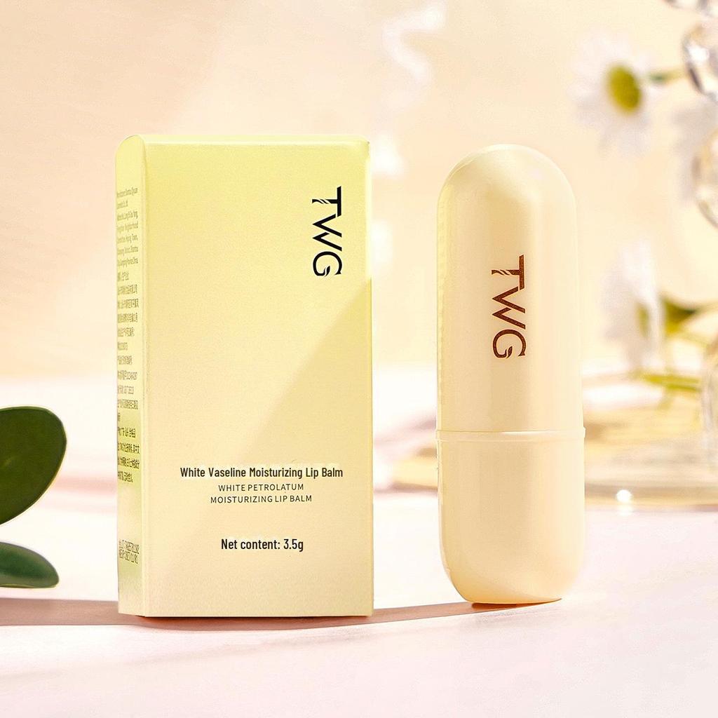 TWG Lanolin & Squalane Honey Lip Balm - Winter Moisturizing for Students